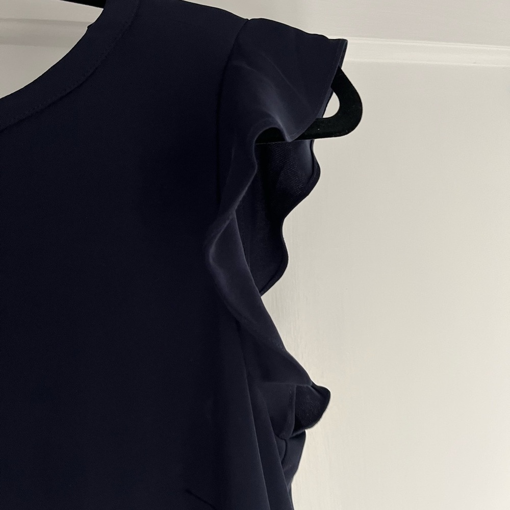 Loft Ruffle Sleeve Shift Dress - Picture 5 of 6